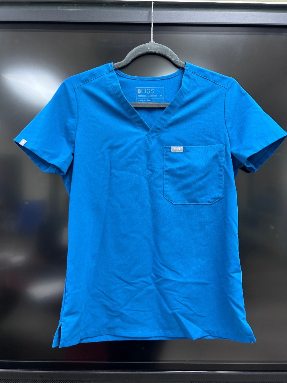 Figs V-neck top